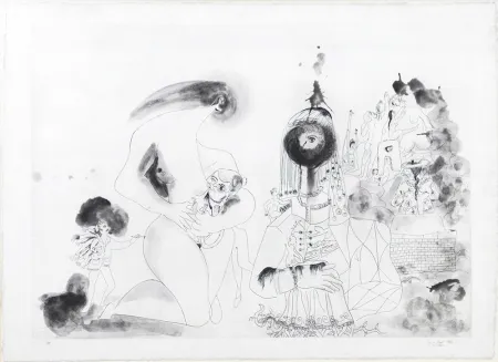 蚀刻版画 Condo - More sketches of Spain- For Miles Davis