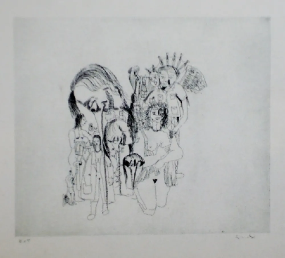 蚀刻飞尘法 Condo - More sketches of Spain-For Miles Davis 5