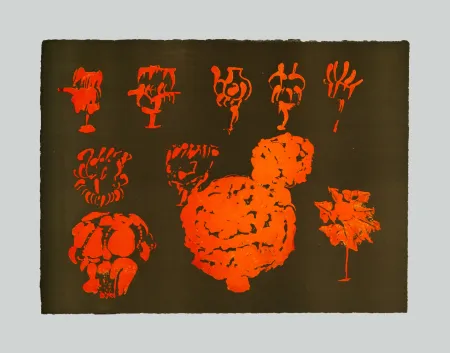 蚀刻飞尘法 Consagra - Composizione