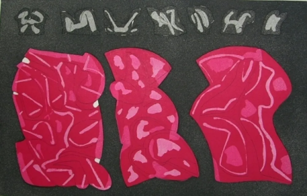 蚀刻飞尘法 Consagra - Senza titolo