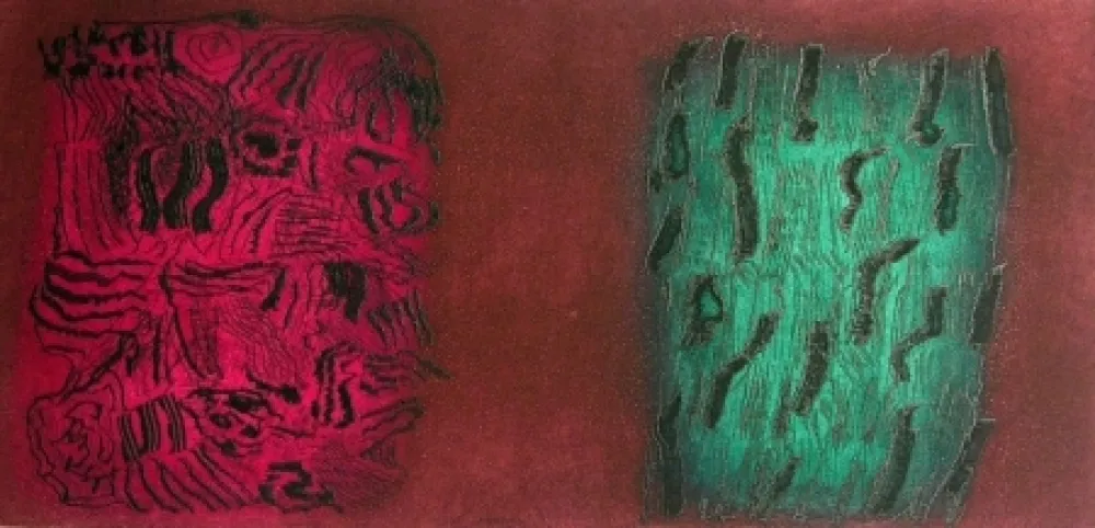 蚀刻飞尘法 Consagra - Senza titolo