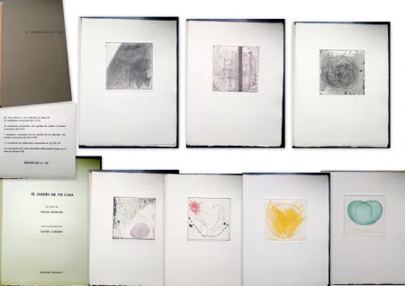 插图书 Corbero - Libro de Artista - El jardín de tu casa