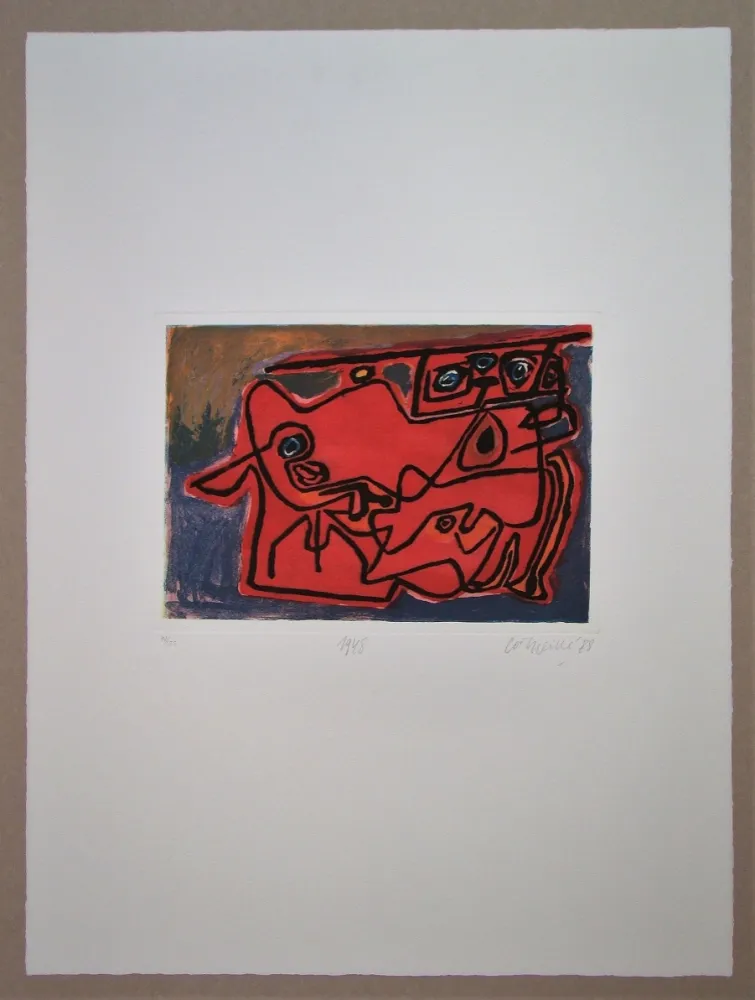 版画 Corneille - 1948