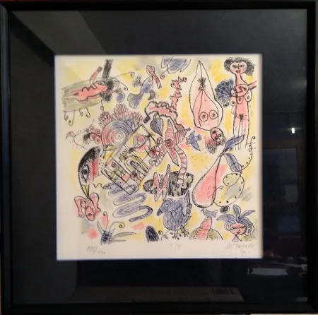 石版画 Corneille - 1974