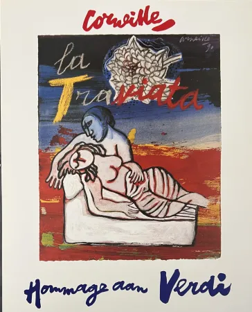 胶版印刷 Corneille - Affiche La Traviata Hommage à Verdi