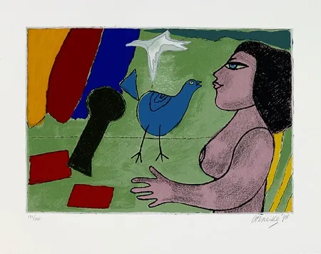 丝网印刷 Corneille - Allégresse