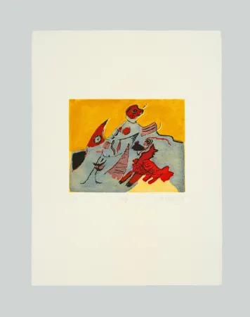 版画 Corneille - Composizione