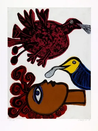 飞尘腐蚀法 Corneille - Echo de L’Afrique.