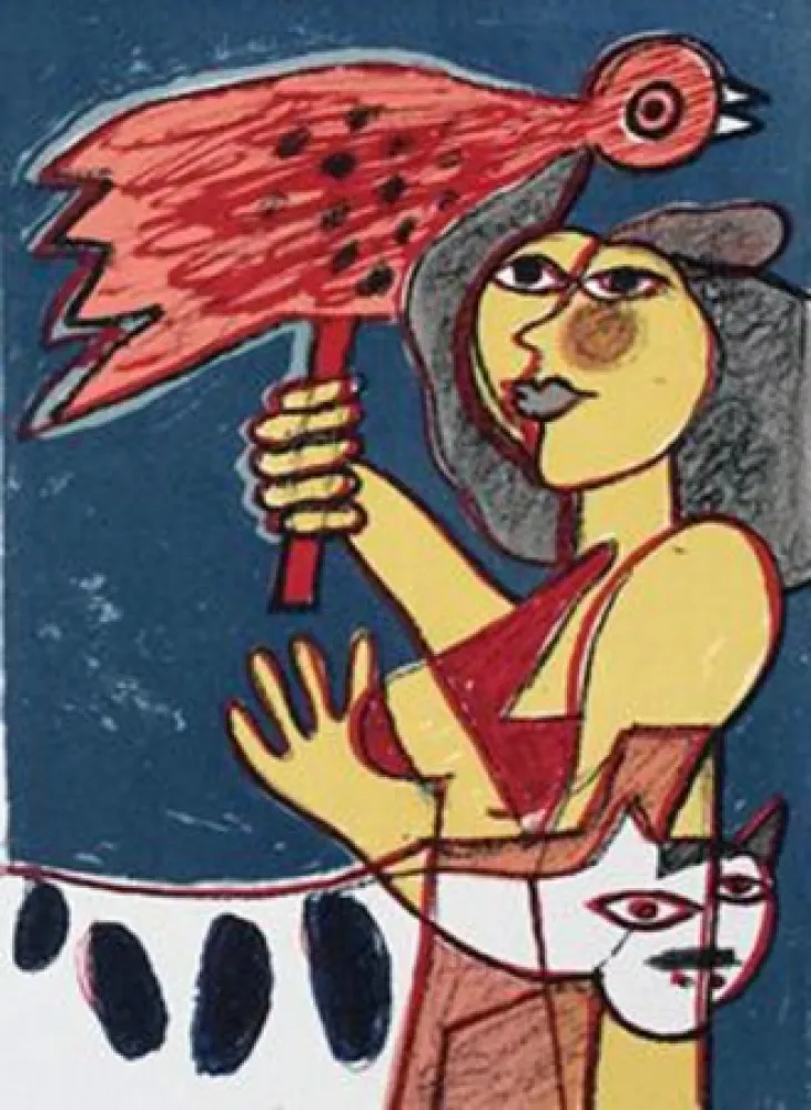 石版画 Corneille - Enchatement des jours 4