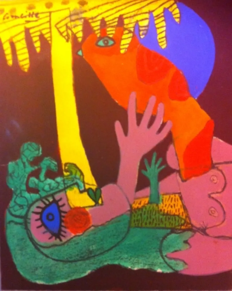 无技术 Corneille - Gouache on paper