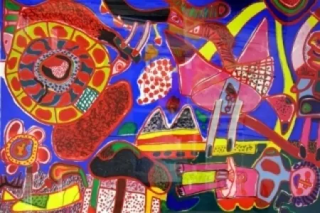 石版画 Corneille - Jardin des delices