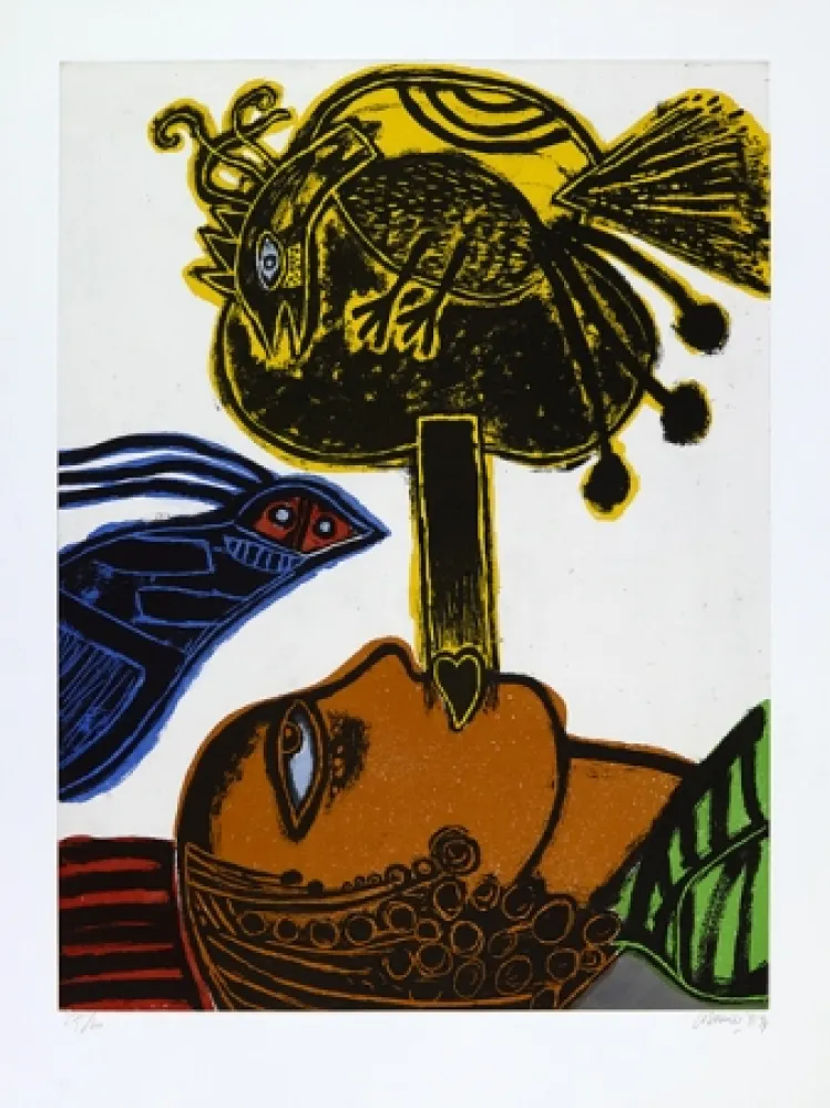 飞尘腐蚀法 Corneille - L’africaine.