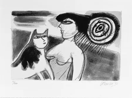 丝网印刷 Corneille - L'amour au jour le jour 2