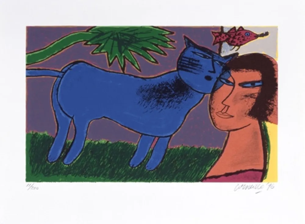 丝网印刷 Corneille - L'amour au jour le jour 3