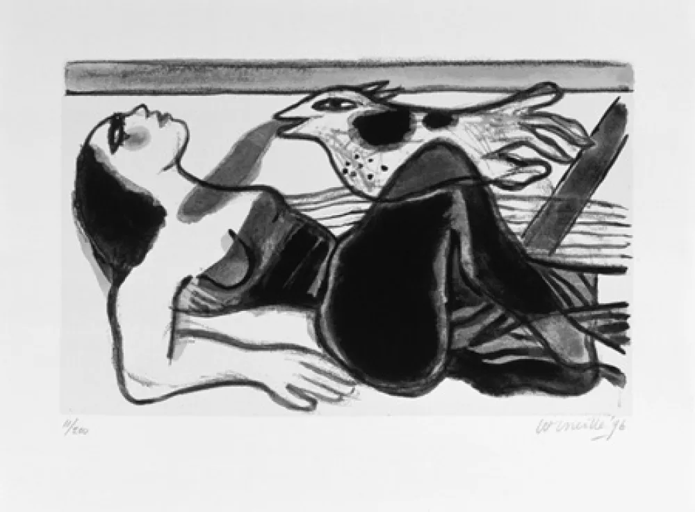 丝网印刷 Corneille - L'amour au jour le jour 6