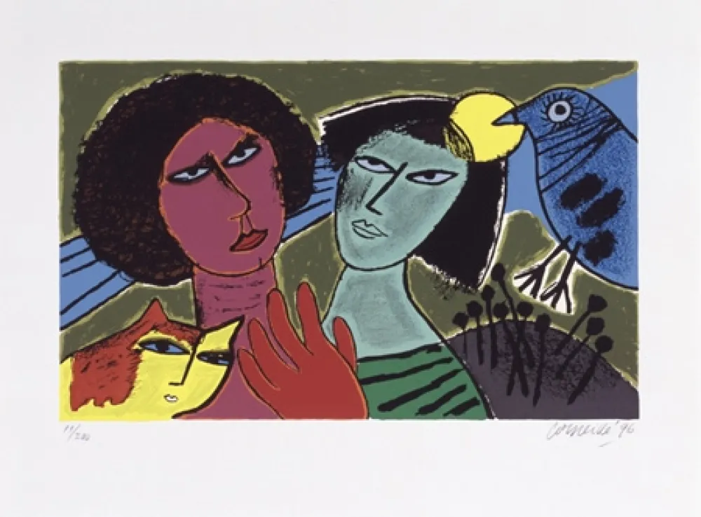 丝网印刷 Corneille - L'amour au jour le jour 7