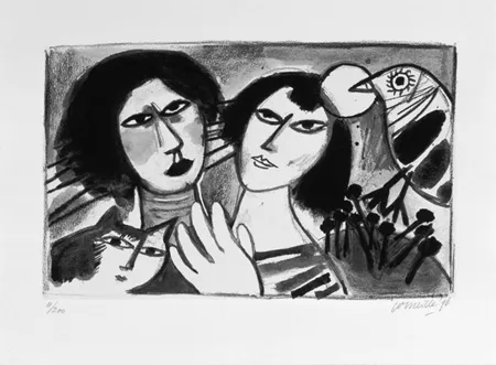 丝网印刷 Corneille - L'amour au jour le jour 8