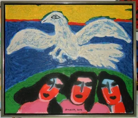 丝网印刷 Corneille - Le femmes de la bible IV