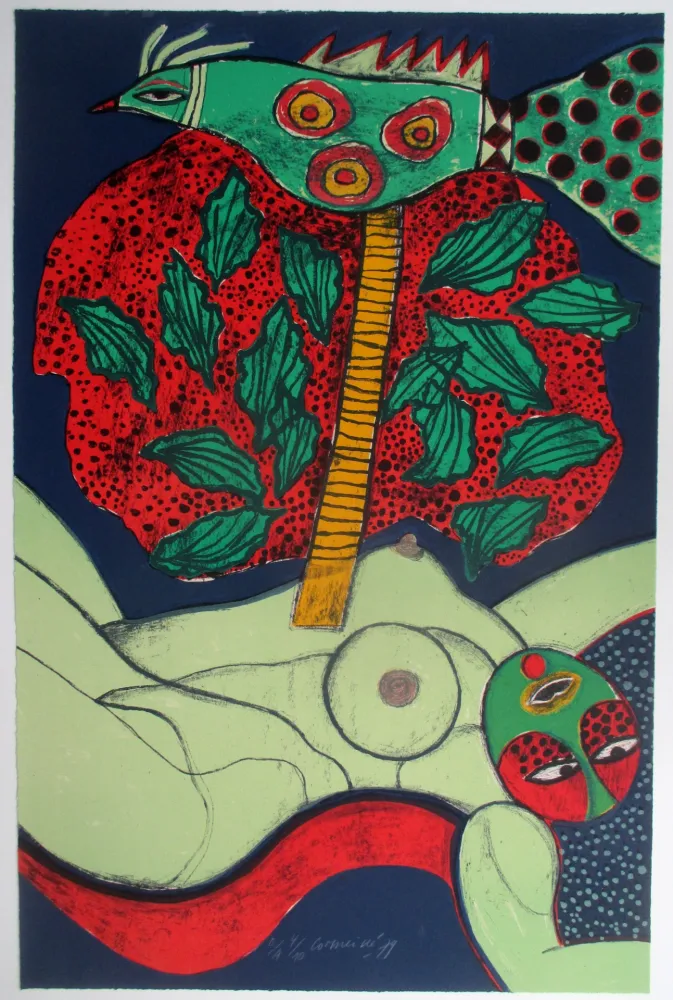 石版画 Corneille - Le Vertige d 'Oeil