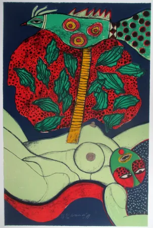 石版画 Corneille - Le Vertige d 'Oeil