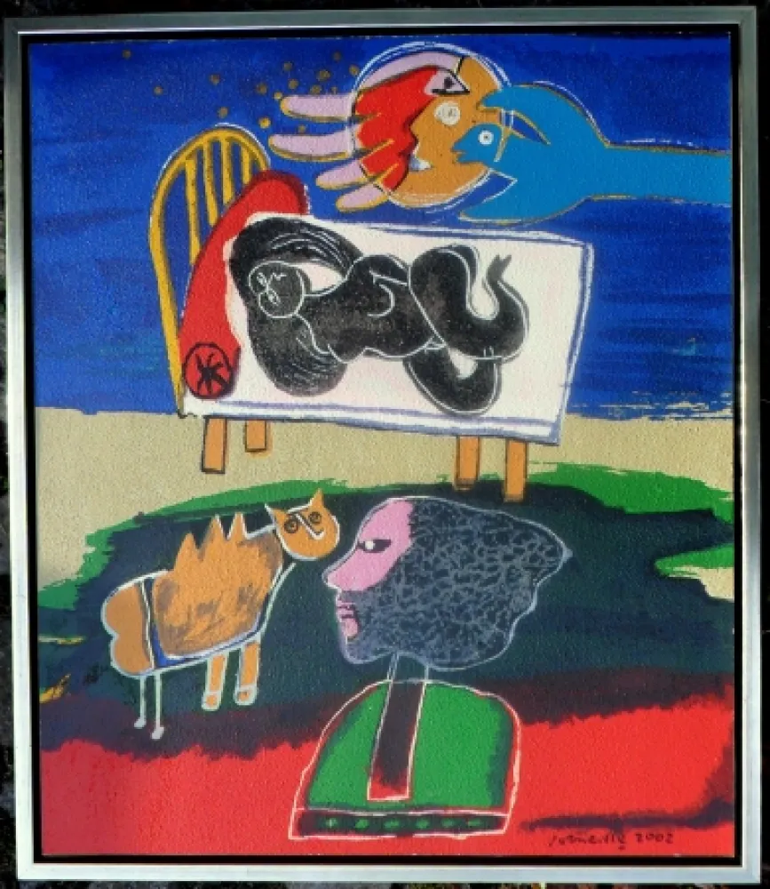 丝网印刷 Corneille - Les femmes de la bible II