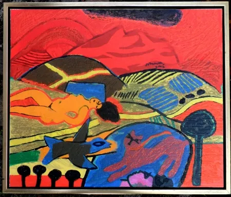 丝网印刷 Corneille - Les femmes de la bible V