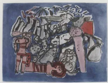 飞尘腐蚀法 Corneille - Lieu rupestre