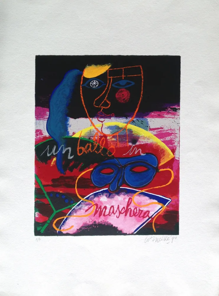 石版画 Corneille - Maechera 