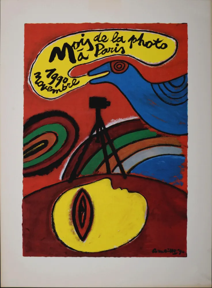 丝网印刷 Corneille - Mois de la photo, 1990