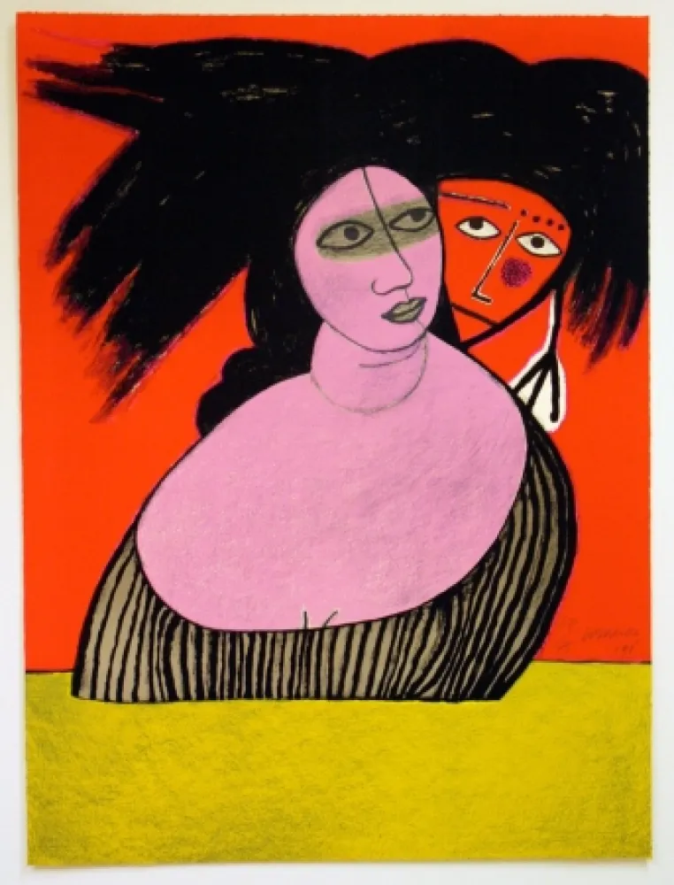 石版画 Corneille - Raven no. 2