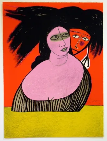 石版画 Corneille - Raven no. 2