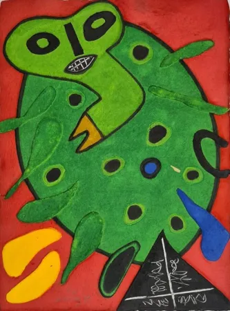 版画 Corneille - Sans titre