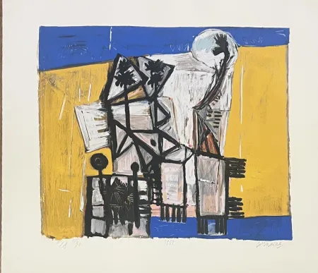 丝网印刷 Corneille - Sérigraphie Cobra, 1951. Exemplaire E/A