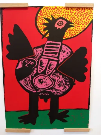 石版画 Corneille - Unknown