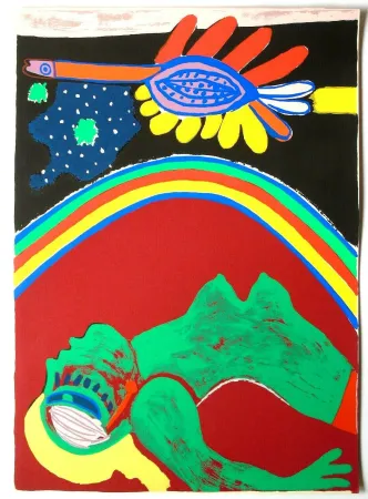 丝网印刷 Corneille - Untitled