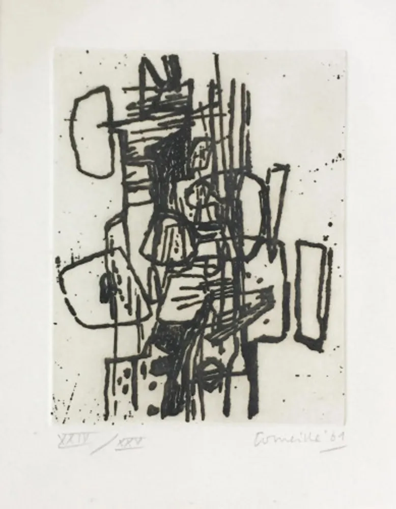 版画 Corneille - Untitled XIX
