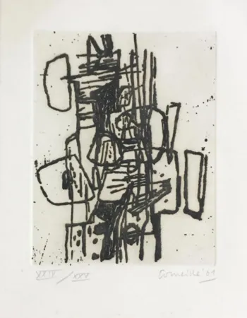 版画 Corneille - Untitled XIX