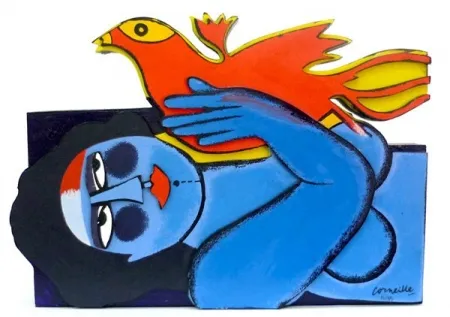 复数作品 Corneille - Woman and Bird