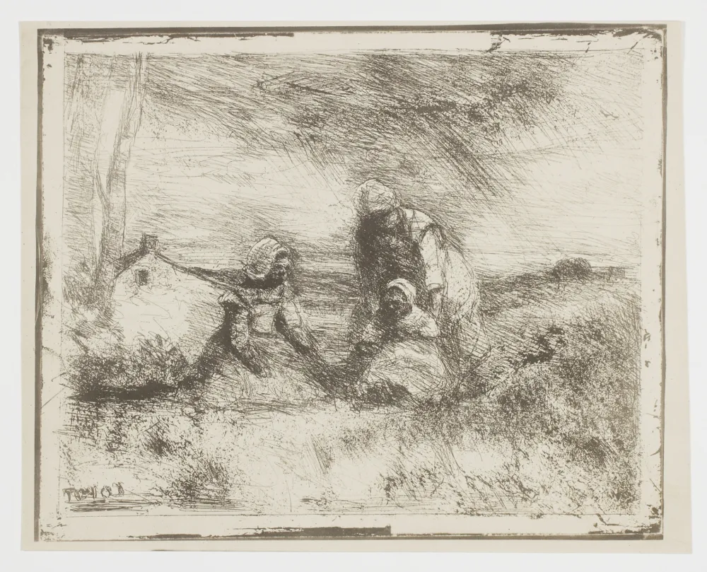 无技术 Corot - La Petite Sœur (The Little Sister)