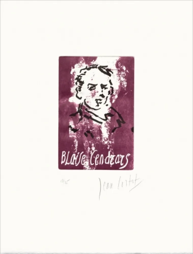蚀刻版画 Cortot - Blaise Cendrars