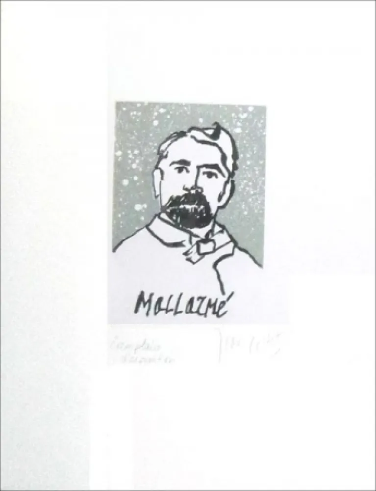 蚀刻版画 Cortot - Mallarmé