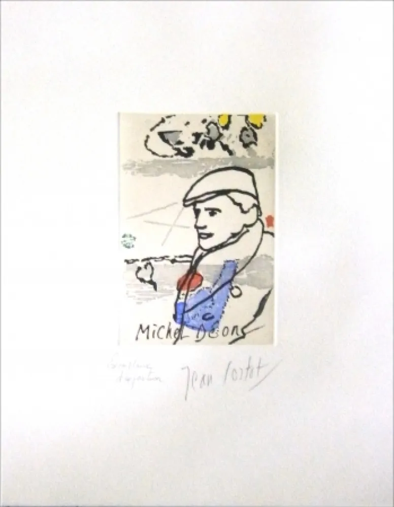 蚀刻版画 Cortot - MICHEL DEON