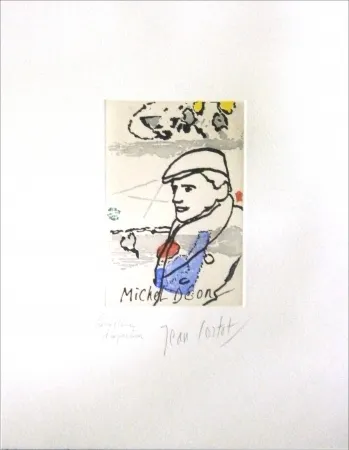 蚀刻版画 Cortot - MICHEL DEON