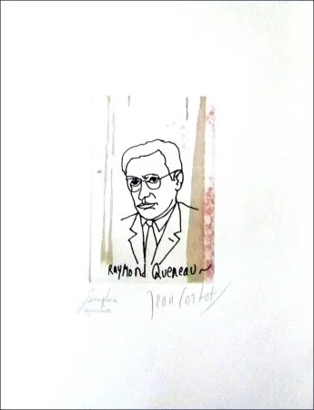 蚀刻版画 Cortot - Raymond Queneau