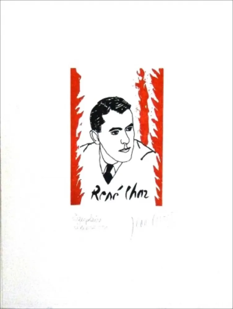 蚀刻版画 Cortot - René Char