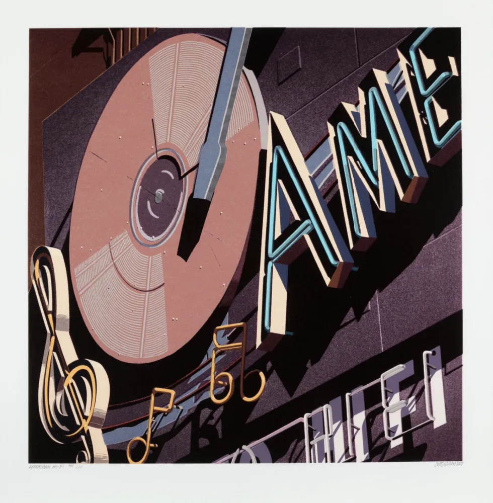 丝网印刷 Cottingham - American Hi-Fi