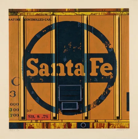 木刻 Cottingham - Santa Fe