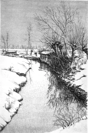 蚀刻版画 Cotugno  - Il Sillaro