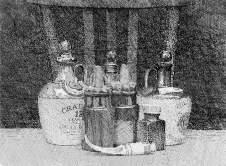 蚀刻版画 Cotugno  - Natura morta