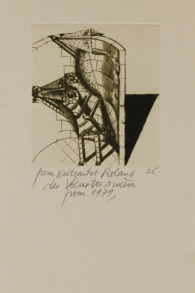 版画 Coudrain - Untitled